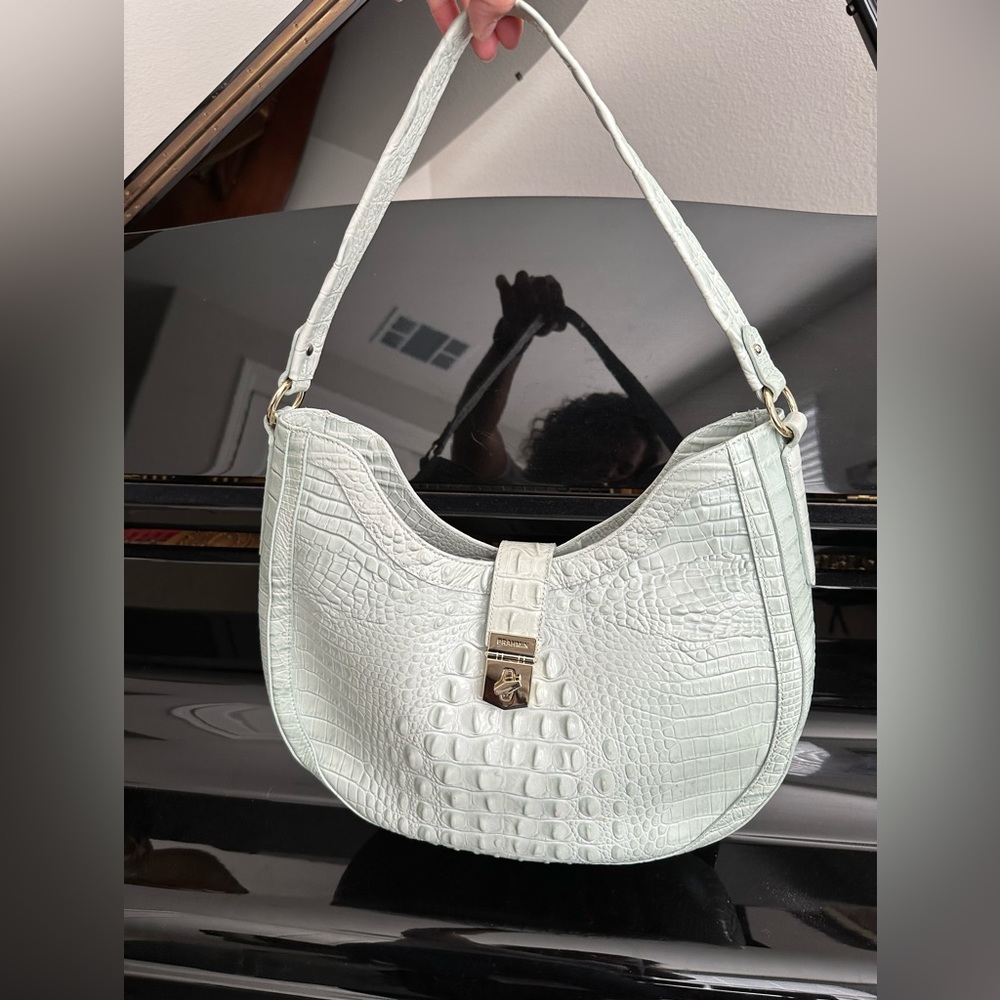 Brahmin sea foam should bag
